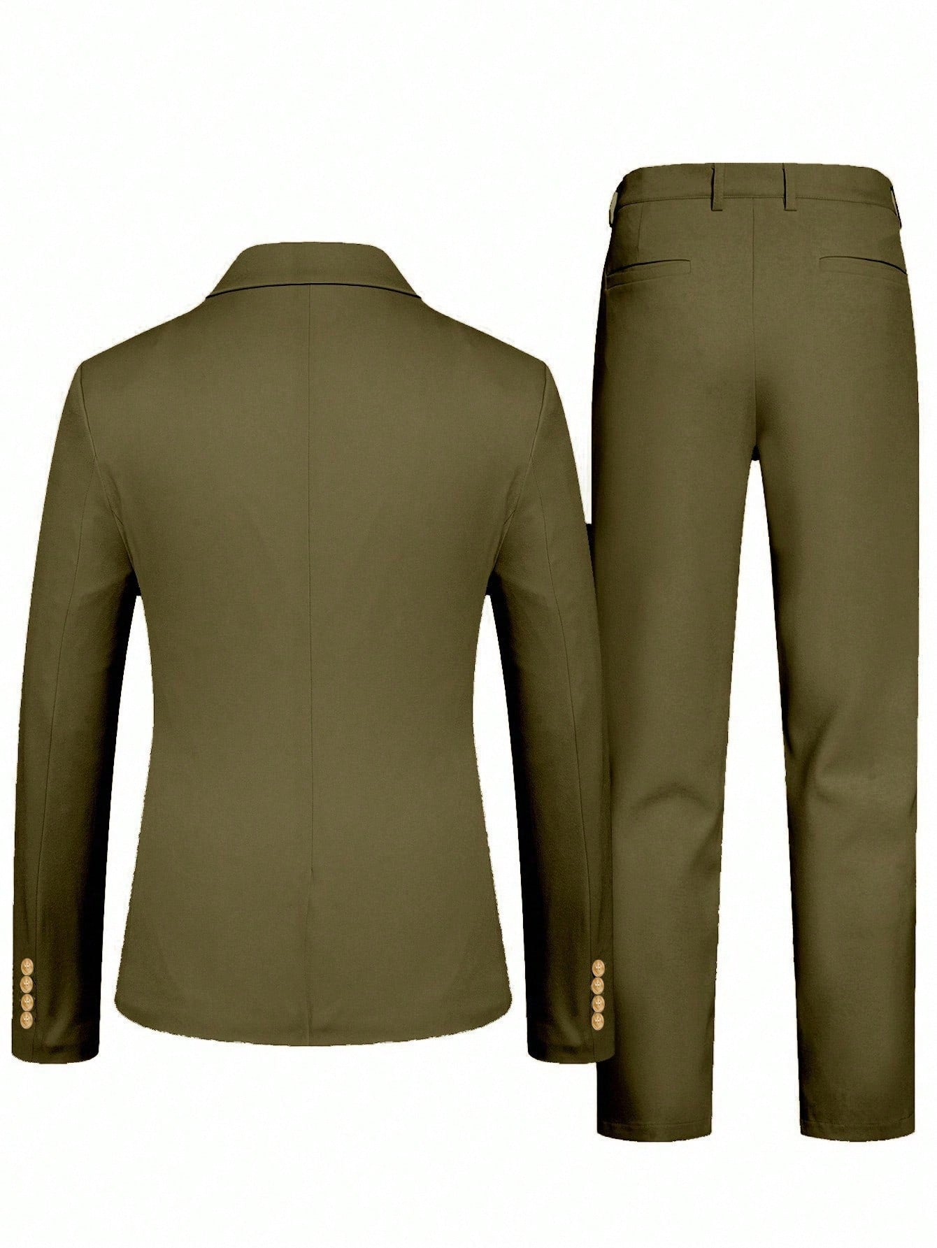 Klassisk tvådelad kostym för affärsbruk