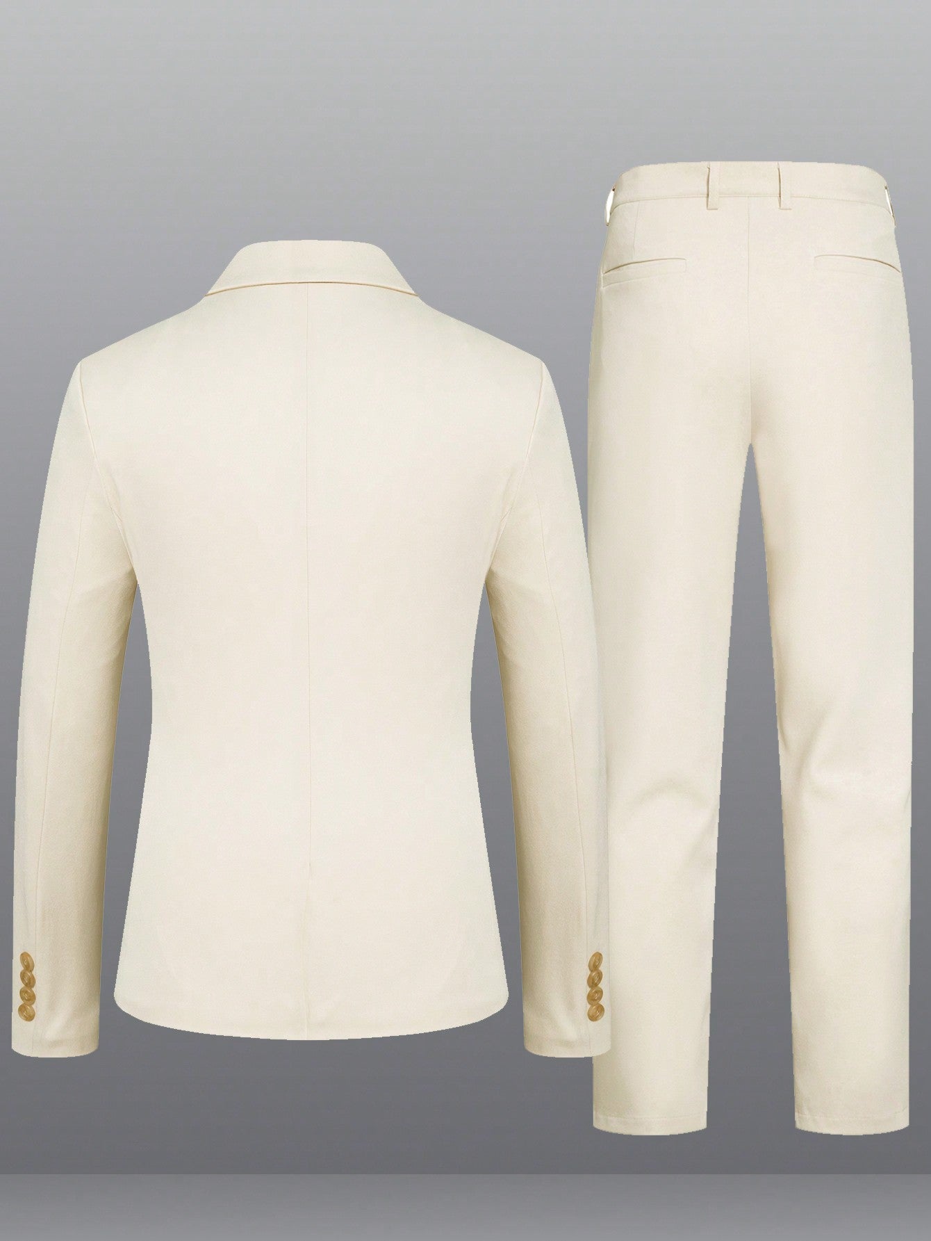 Klassisk tvådelad kostym för affärsbruk