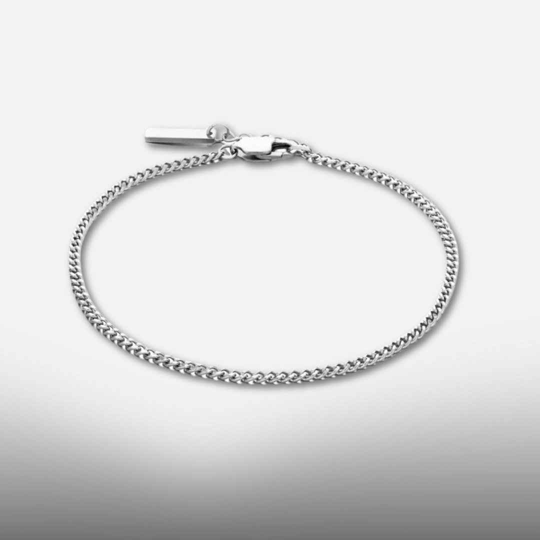 Elegant armband i silver