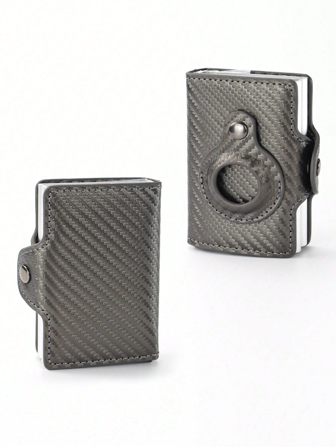 Kolfiber kortplånbok med Airtaghållare