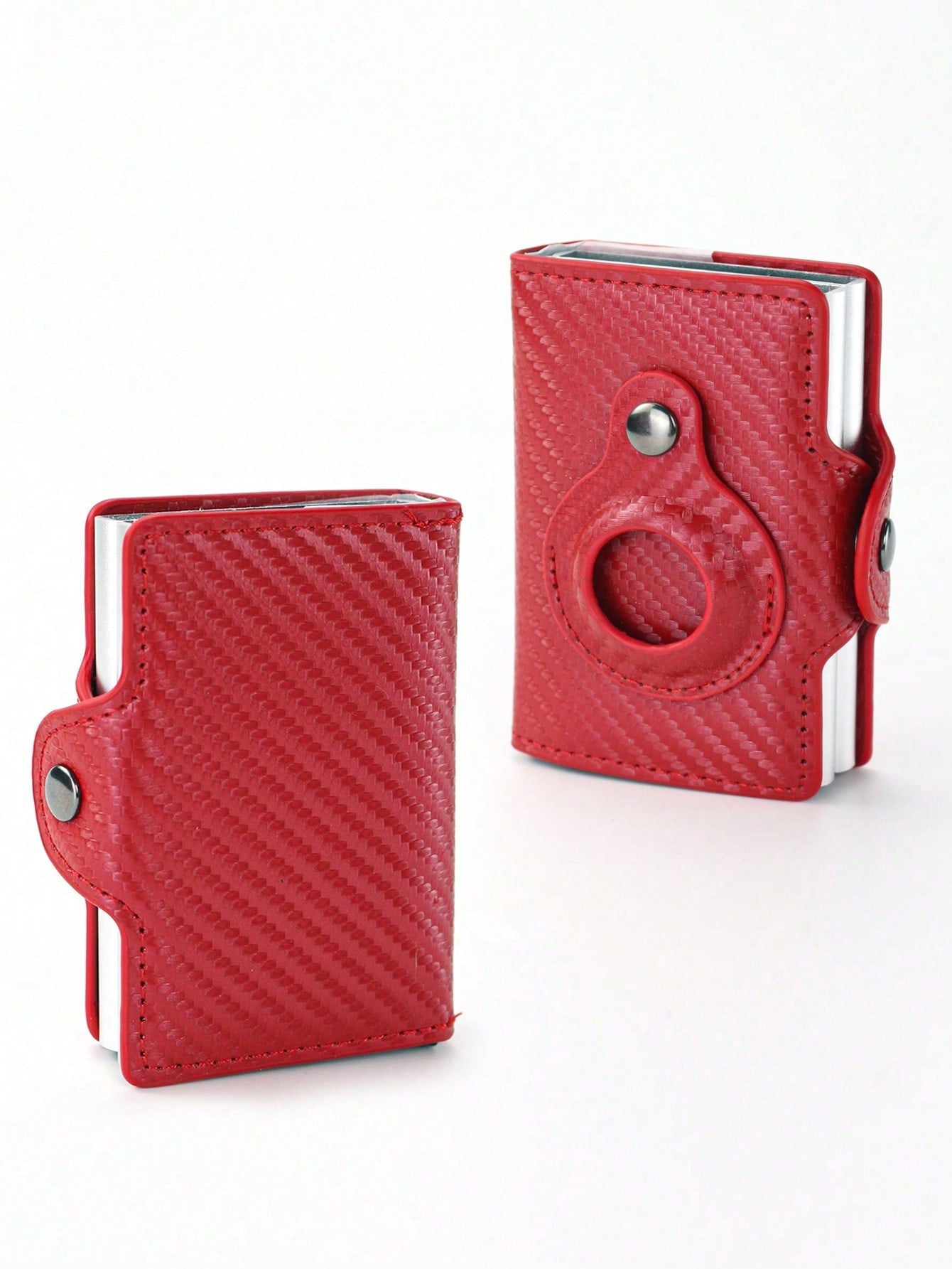 Kolfiber kortplånbok med Airtaghållare