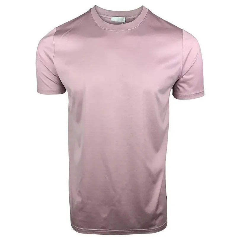 Mjuk T-shirt Rund Hals Andningsbar Slim Fit 11