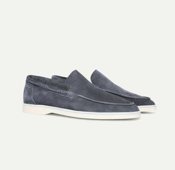 Slip-on loafers med dämpad komfort