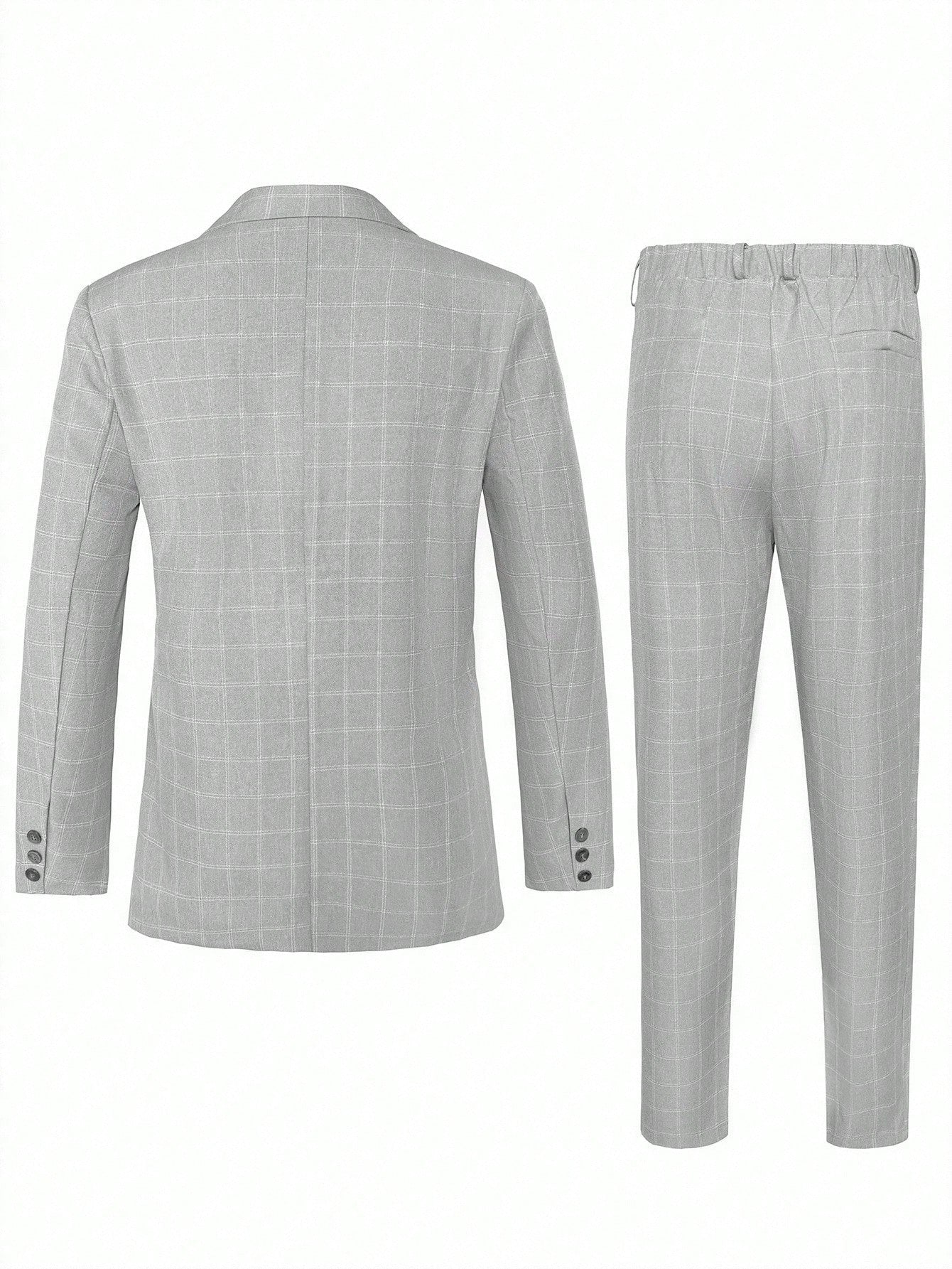 Modern tvådelad kostym