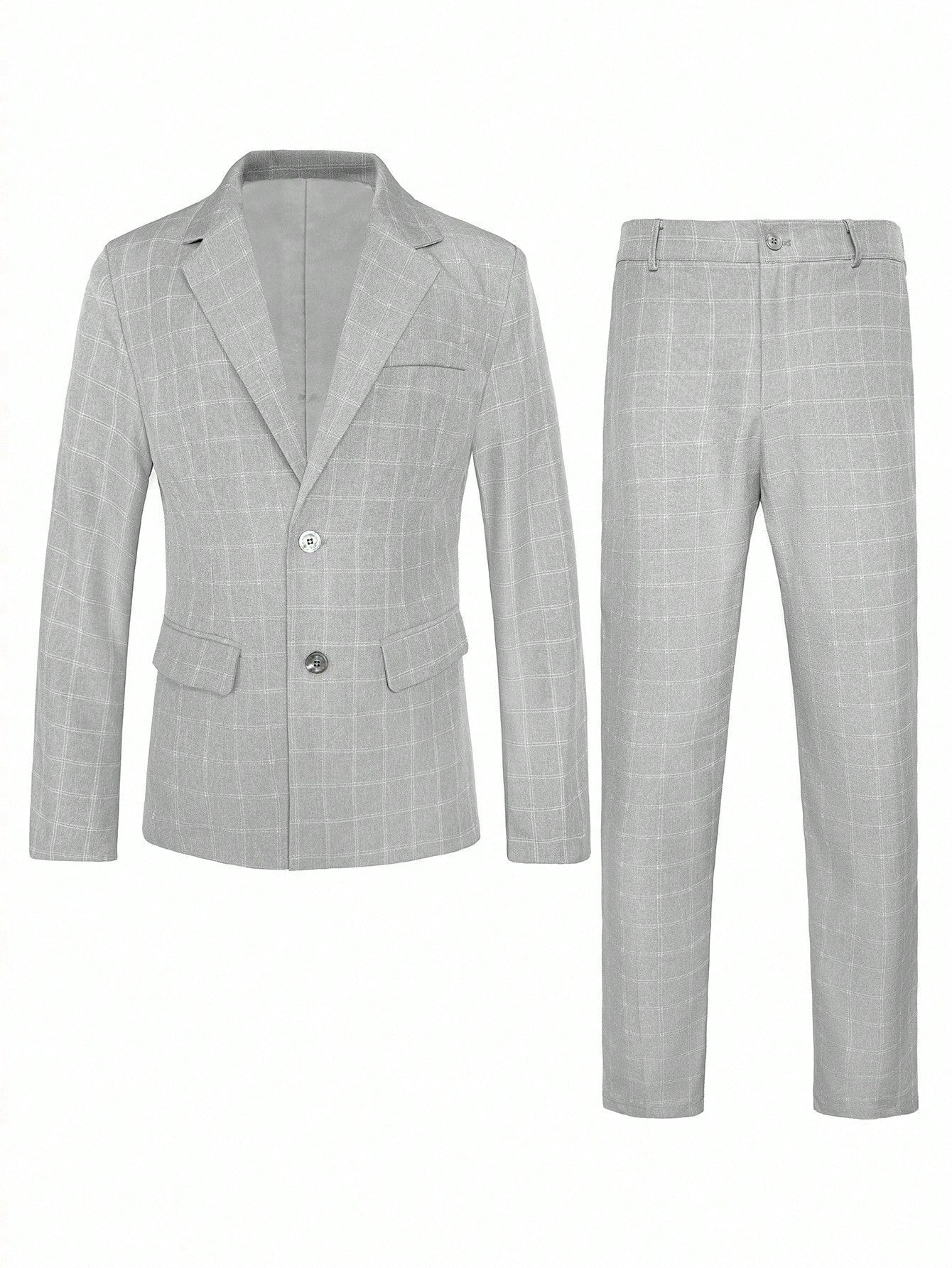 Modern tvådelad kostym