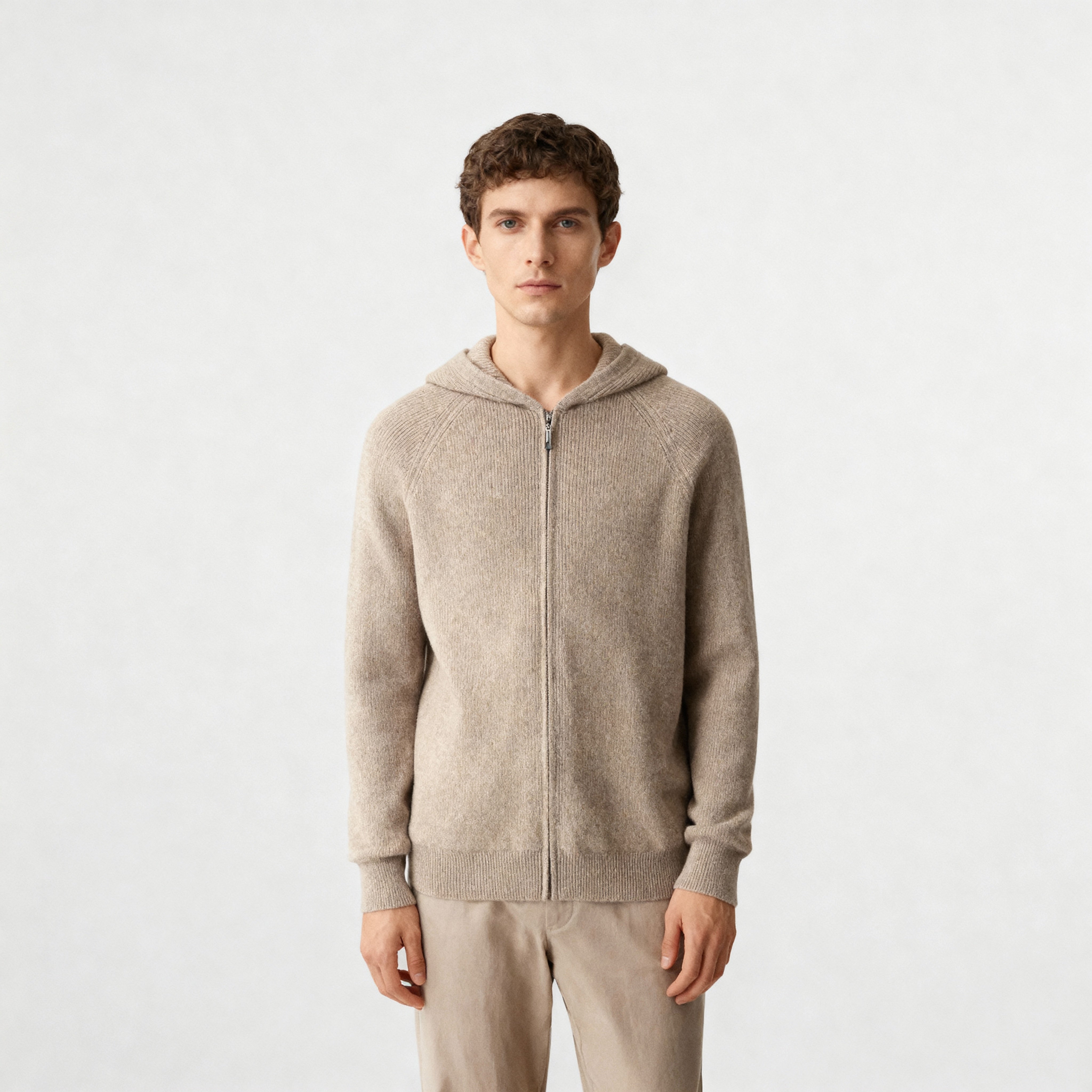 Mjuk tröja i andningsbar fiberblandning